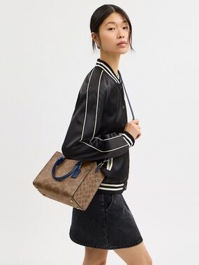 Coach Outlet Maggie Small Tote Bag In Signature Canvas